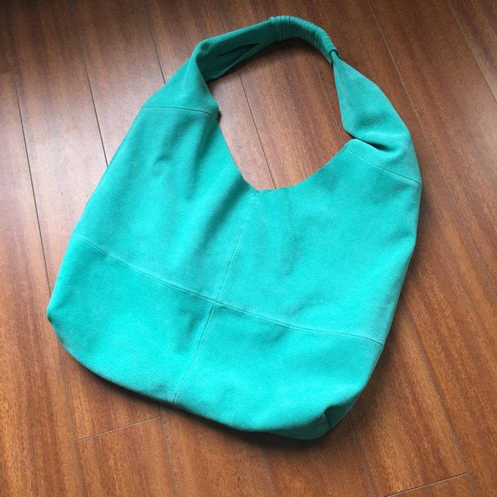 Slouchy Suede Boho Bag